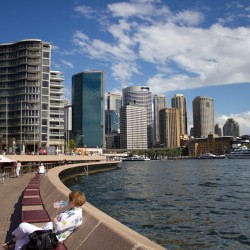 Sydney am Hafen