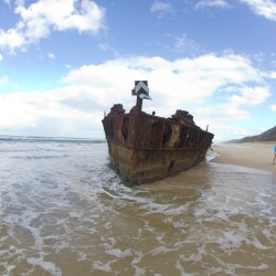 Fraser Island - Schiffswrack